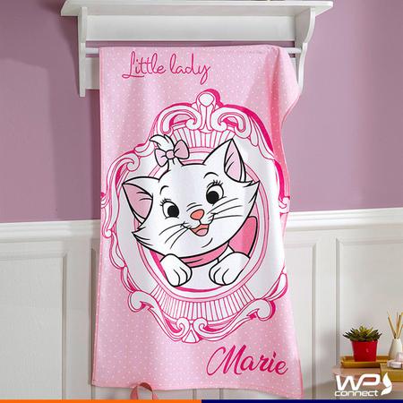 Toalha de Banho Infantil Felpuda Gatinha Marie - Wp Connect