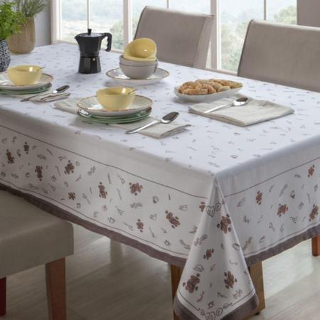 Imagem de Toalha de Mesa Kacyumara Quadrada 160x160