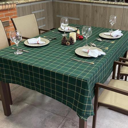 Toalha de mesa de natal escocês verde xadrez toalha de mesa retangular casa  pano de mesa