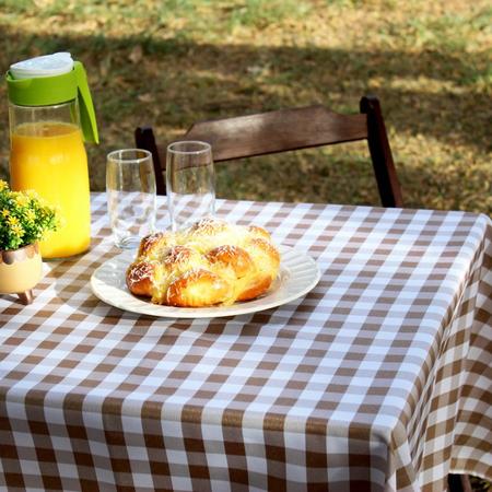 Toalha De Mesa Xadrez Retangular 10 Lugares Para Piquenique