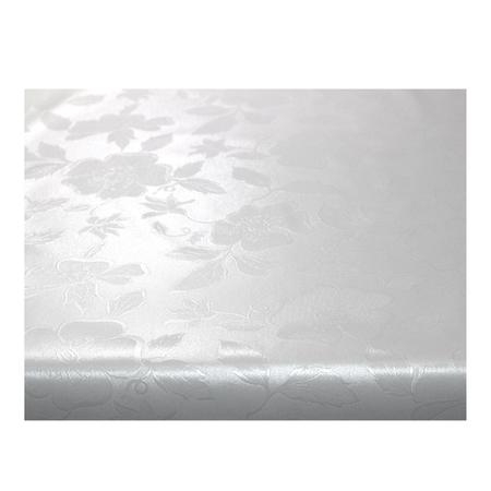 Imagem de Toalha De Mesa Térmica Pvc Impermeável Branca S 3,50 X 1,40