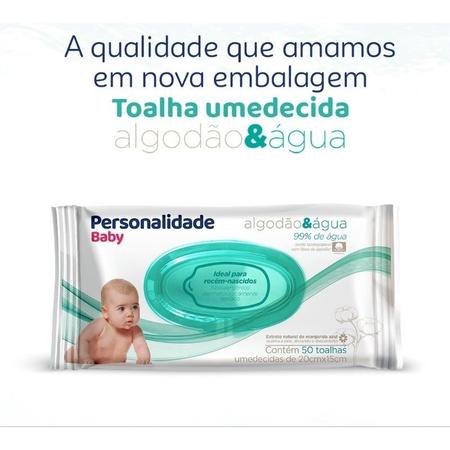 Imagem de Toalha Personalidade Baby Recém Nascido 50 Unid - Eurofral