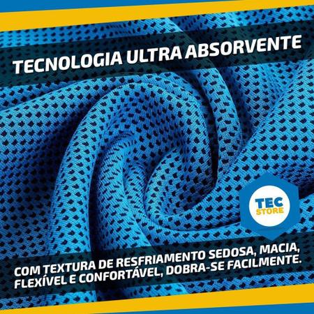 Imagem de Toalha Rosto Microfibra Refrescante Seca Rapido Fit Academia