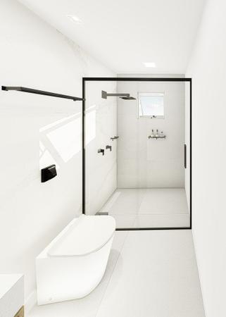 Imagem de Toalheiro de Banho Banheiro Duplo 60cm em Aço Inox Black Matte Preto Fosco  Stainless