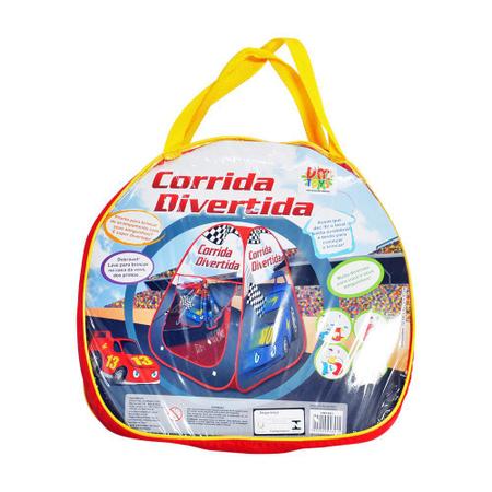 BARRACA Infantil Toca Meninos Carros Corrida Divertida DMT4691