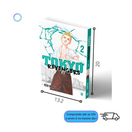 Tokyo Revengers Mangá Volume 1 E 2 - kit Livro Português jbc em Promoção na  Americanas