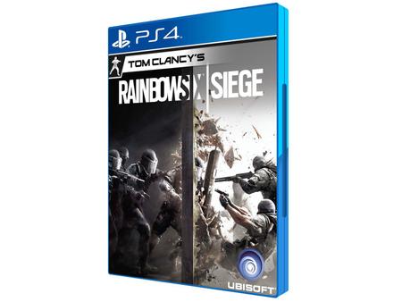 Jogo PS4 Tom Clancy's Rainbow Six Siege Game - Playstation 4 - Jogos de  Ação - Magazine Luiza