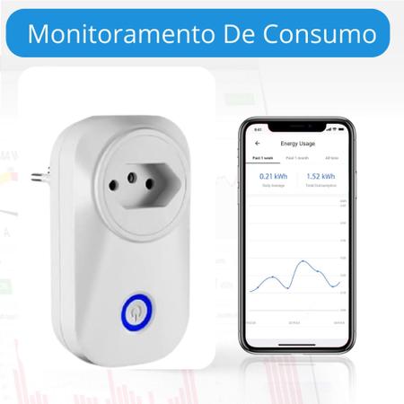 Imagem de Tomada Inteligente Wifi Smart 10a Casa Inteligente - Socket