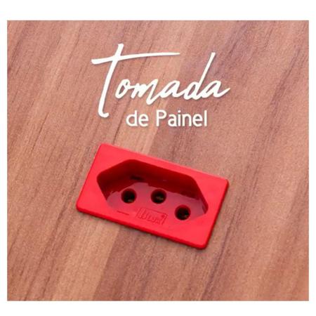 Imagem de Tomada Para Painel De Madeira Ou Móveis Com Rabicho 20A 220V