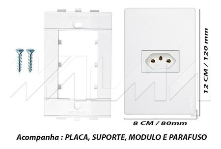 Imagem de Tomadas E Interruptores (25 Pç) Kit Casa Modular Linha Walma