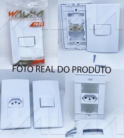 Imagem de Tomadas E Interruptores (25 Pç) Kit Casa Modular Linha Walma