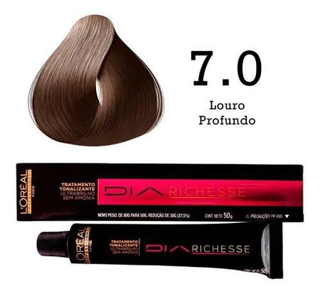 Tonalizante Diarichesse 7,0 Louro Profundo L'Oréal Professionnel