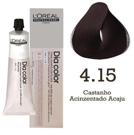 Imagem de Tonalizante Dia Color 4.15 + Creme Revelador 9vol Loreal