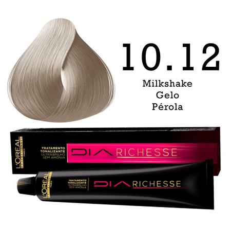 Kit Tonalizante L'oréal Diarichesse 10.12 e Revelador 15vol em