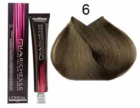 Tonalizante LOréal Diarichesse 6 Louro Escuro - 80g - L'Oréal - Tonalizante  de Cabelo - Magazine Luiza