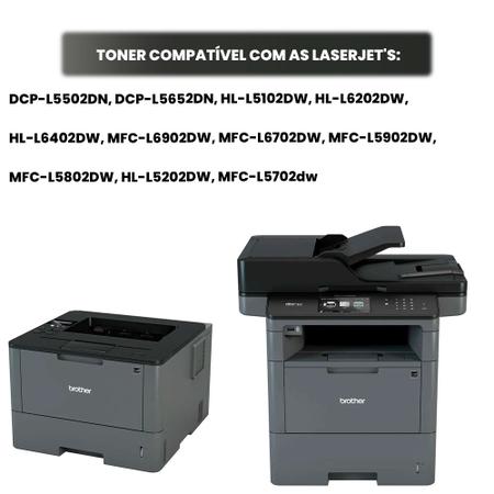 Imagem de Toner TN3472 Compatível para impressora Brother HLL6202DW