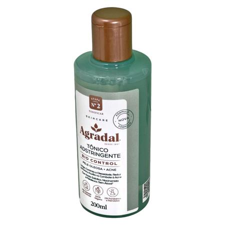 Imagem de Tônico Adstringente Bio Control Pele Oleosa Agradal 200ml