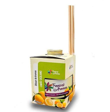 Imagem de Top Aromatizador De Ambiente Tropical Aromas 250ml 6 Varetas