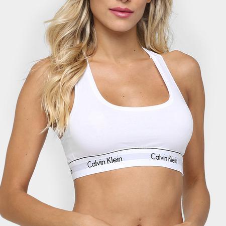 Top Calvin Klein Sem Bojo - Top Cropped - Magazine Luiza