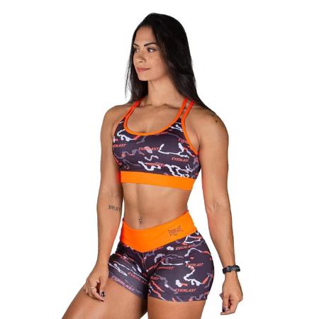 Top Everlast Ever Cross Alça Dupla Feminino Imagem de Top Everlast Ever Cross Alça Dupla Feminino