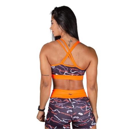 Top Everlast Ever Cross Alça Dupla Feminino Imagem de Top Everlast Ever Cross Alça Dupla Feminino