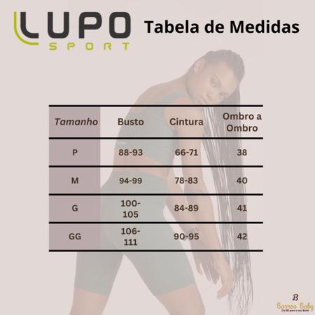 Imagem de Top Feminino Fitness Energy Raschel Lupo Sport 71828