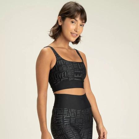 Top Live P1222 Feminino - Preto Imagem de Top Live P1222 Feminino - Preto
