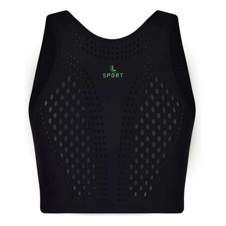 Top Lupo Lsport Details Raschel Academia Feminino 71883-001 Imagem de Top Lupo Lsport Details Raschel Academia Feminino 71883-001