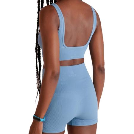 Imagem de Top Lupo Seamless Basic Canelado Feminino - Azul