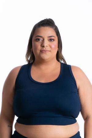 Top Nadador Suplex Fitness Academia plus size 3023 - VTM Imagem de Top Nadador Suplex Fitness Academia plus size 3023