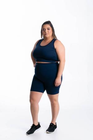 Top Nadador Suplex Fitness Academia plus size 3023 - VTM Imagem de Top Nadador Suplex Fitness Academia plus size 3023