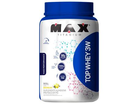 Imagem de Top Protein Whey 3w 900g + Creatina 300g + Coqueteleira - Max Titanium