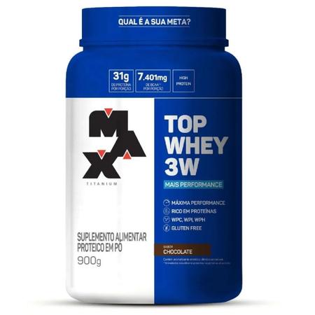 Imagem de Top Whey 3w - 900g - Max Titanium