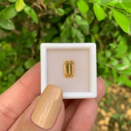 Imagem de Topázio Imperial Amarelo Baguete 1,97ct