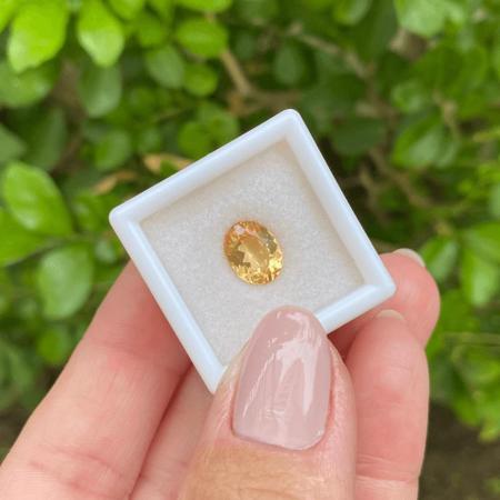 Imagem de Topázio Imperial Amarelo Oval 2,12ct