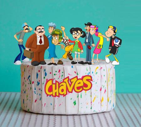 Aniversario do chaves, Vila do chaves, Decoração chaves