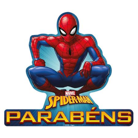 Topo De Bolo Topper De Bolo Personalizado Homem Aranha