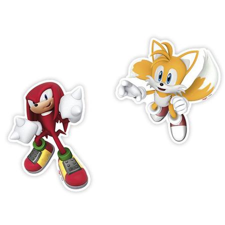 Topo de Bolo para Imprimir SONIC