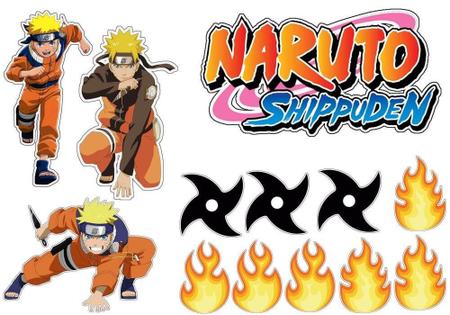 TOPO DE BOLO NARUTO SHIPPUDEN