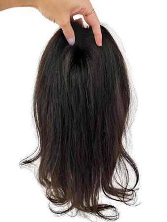 ícone de peruca de cabelo castanho curto, estilo isométrico