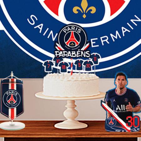 Decoração Aniversário PSG - Paris Saint-Germain