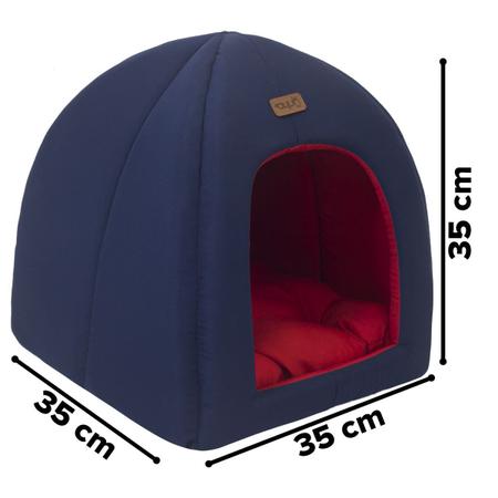 Imagem de Toquinha Filhote Avuk Pet Modelo 2x1 Com Almofada Para Filhote de Cachorro ou Gato