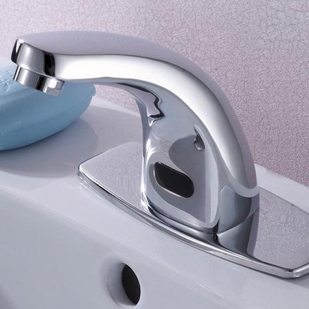 Imagem de Torneira Automática com Sensor de Proximidade Banheiro Lavabo Smart 110V - Máxima Metais