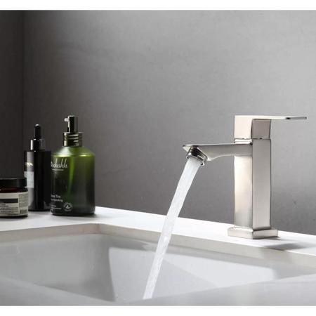 Imagem de Torneira Banheiro Quadrado Luxo Moderna Estilo Deca Docol