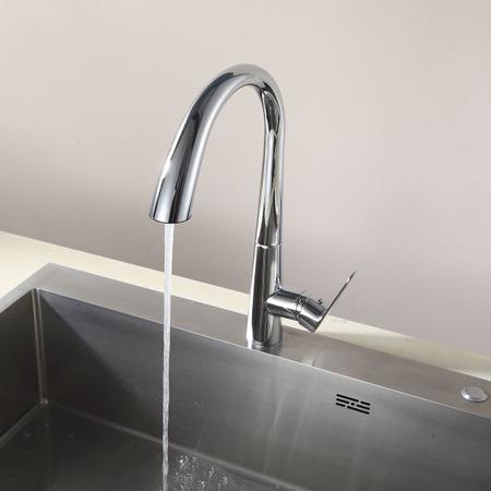 Torneira Cozinha Extensível Água Fria Quente Monocomando - TELCA Imagem de Torneira Cozinha Extensível Água Fria Quente Monocomando