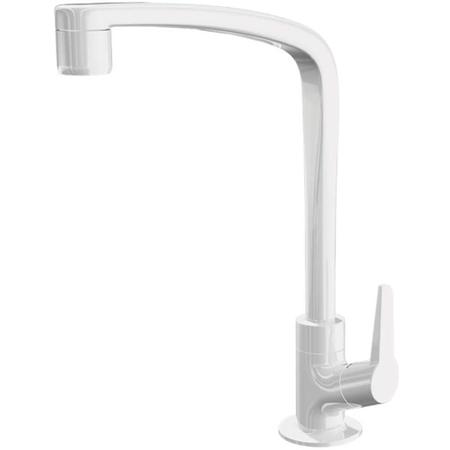 Torneira de Mesa para Cozinha Flatt Branca 1167 F71 - 7111072 - LORENZETTI Imagem de Torneira de Mesa para Cozinha Flatt Branca 1167 F71 - 7111072 - LORENZETTI