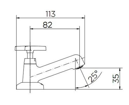 Torneira de mesa para lavatório Docol Pertutti 1/2 1193 Cromado Imagem de Torneira de mesa para lavatório Docol Pertutti 1/2 1193 Cromado