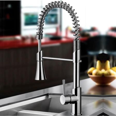 Torneira Gourmet Monocomando Fria Quente 50Cm Com Spray - Lorben Imagem de Torneira Gourmet Monocomando Fria Quente 50Cm Com Spray