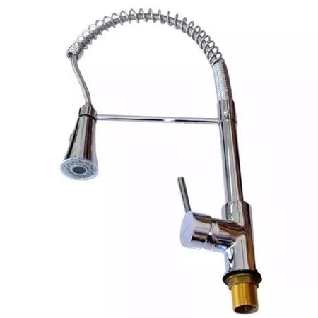 Torneira Gourmet Monocomando Fria Quente 50Cm Com Spray - Lorben Imagem de Torneira Gourmet Monocomando Fria Quente 50Cm Com Spray