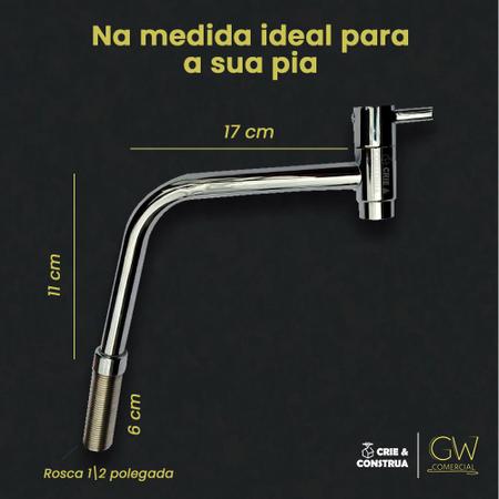 Imagem de Torneira Luxo Economica e Elegante Para Banheiros GW Comercial
